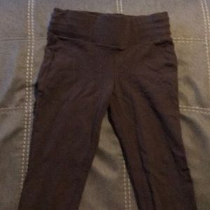 Brown tight leggings